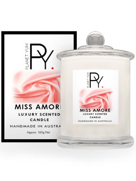 Planet Yum Miss Amore Luxury Scented Candle 160g