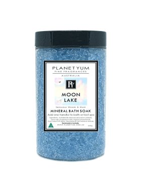Planet Yum Moon Lake Mineral Bath Salts Relaxing Soak 350g