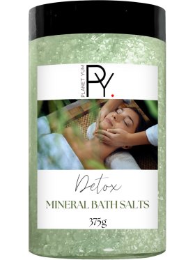 Planet Yum Detox Aromatherapy Mineral Bath Salts Muscle Relaxing Soak 350g