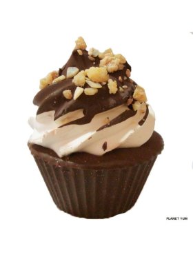 Planet Yum Choc Top Cupcake Soap 120g