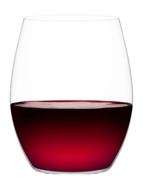 Plumm Outdoors Red+ Stemless Unbreakable Wine Glasses, Set of 4