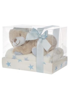 Teddy Bear Gift Pack Blue