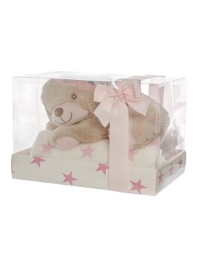 Teddy Bear Gift Pack Pink