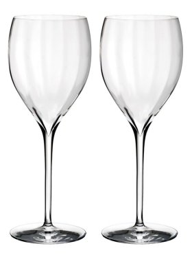 Waterford Crystal Elegance Optic Sauvignon Blanc Pair