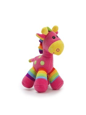 Giraffe Bright Stripes - Hot Pink