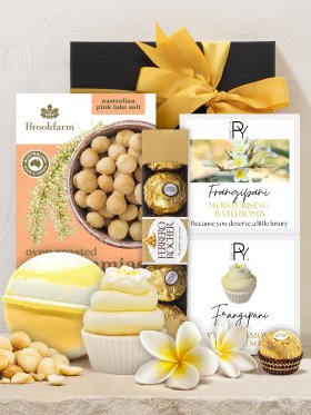 Planet Yum Frangipani Pamper Hamper