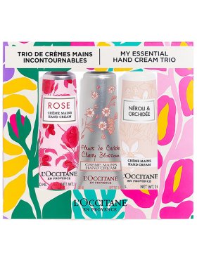 L'Occitane Floral Hand Cream Trio 3 x 30ml