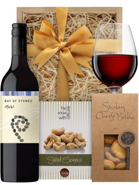 Red Wine & Nibbles Gift Hamper