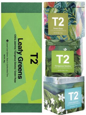 T2 Leafy Greens Icon Trio Gift Pack