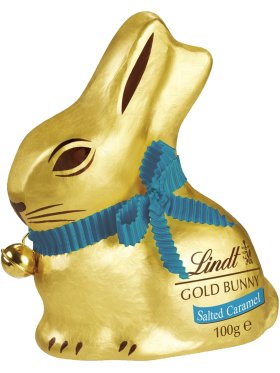 Lindt Gold Bunny Salted Caramel Milk Chocolate 100g