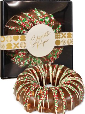 Charlotte Piper Rocky Road Wreath Milk Chocolate 300g