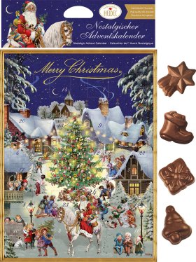 Heidel Nostalgic Advent Calendar 75g