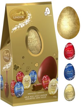 Lindt Lindor Assorted Gift Pouch 93g