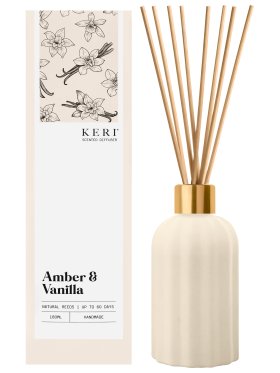 Keri Amber & Vanilla Fragrance Diffuser 180ml