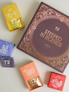 T2 Steeped In Legends Tea Bag Library Gift Pack