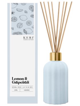 Keri  Lemon & Grapefruit Fragrance Diffuser 180ml