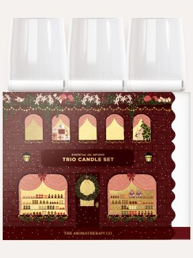 The Aromatherapy Co. Festive Candle Trio Gift Set 3 x 80g