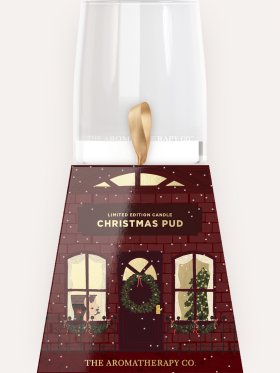 The Aromatherapy Co. Christmas Pudding Festive Candle 80g