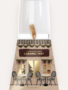 The Aromatherapy Co. Caramel Tart Festive Candle 80g