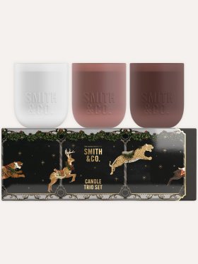 Smith & Co. Festive Candle Trio Gift Set 3 x 80g