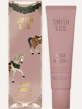 Smith & Co. Rose Nougat Festive Hand & Nail Pomade 50ml