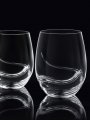 Bohemia Crystal Turbulence Stemless Wine, 500ml x 2
