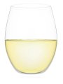Plumm Outdoors White+ Stemless Unbreakable Wine Glasses, Set of 4