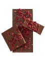 Charlotte Piper Milk Belgian Chocolate Bar, Raspberry 50g
